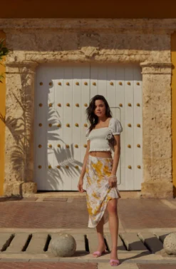 Nava Tie Dye Midi Skirt -Larana Style Shop 200119 ASTR Label 0588 scaled