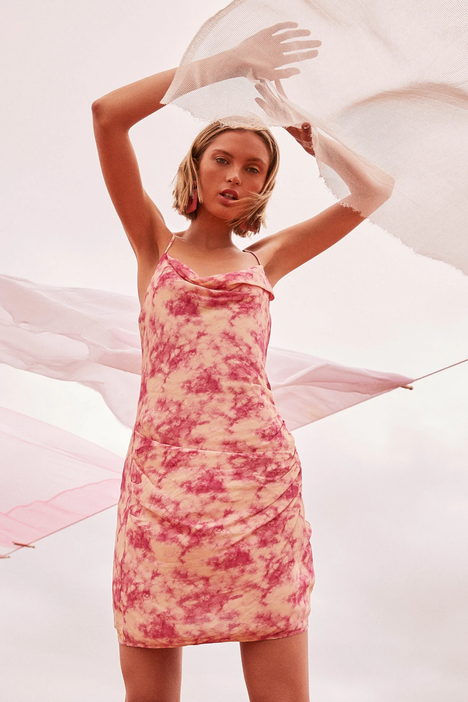 Plaza Tie Dye Mini Dress 6 Plaza Tie Dye Mini Dress - Image 6