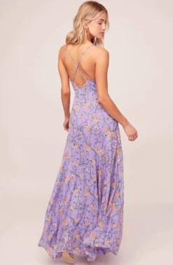 Pandora Floral Maxi Dress 9 Pandora Floral Maxi Dress -Larana Style Shop ACDR100284 PURPLE YELLOW FLORAL 4A a134eeb4 7ccd 4792 b5a5 bcc66b51978f scaled