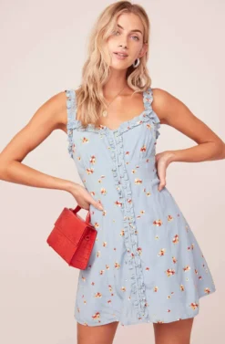 Celia Floral Mini Dress