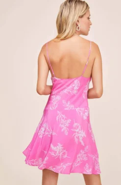 Dancing Queen Floral Dress -Larana Style Shop ACDR100417B AZALEA PINK FLORAL 4 scaled