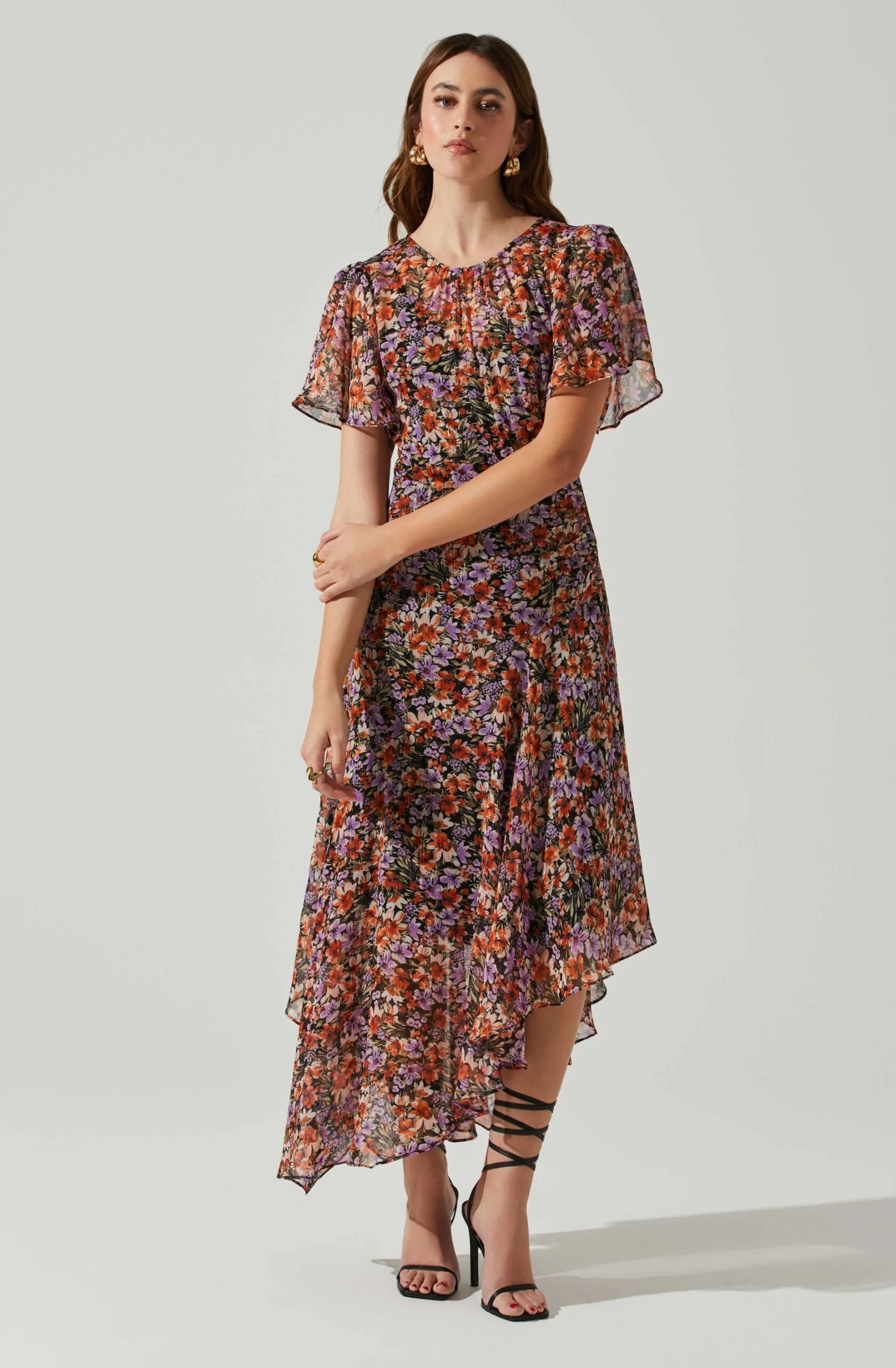 Mirella Floral Midi Dress 3 Mirella Floral Midi Dress - Image 3