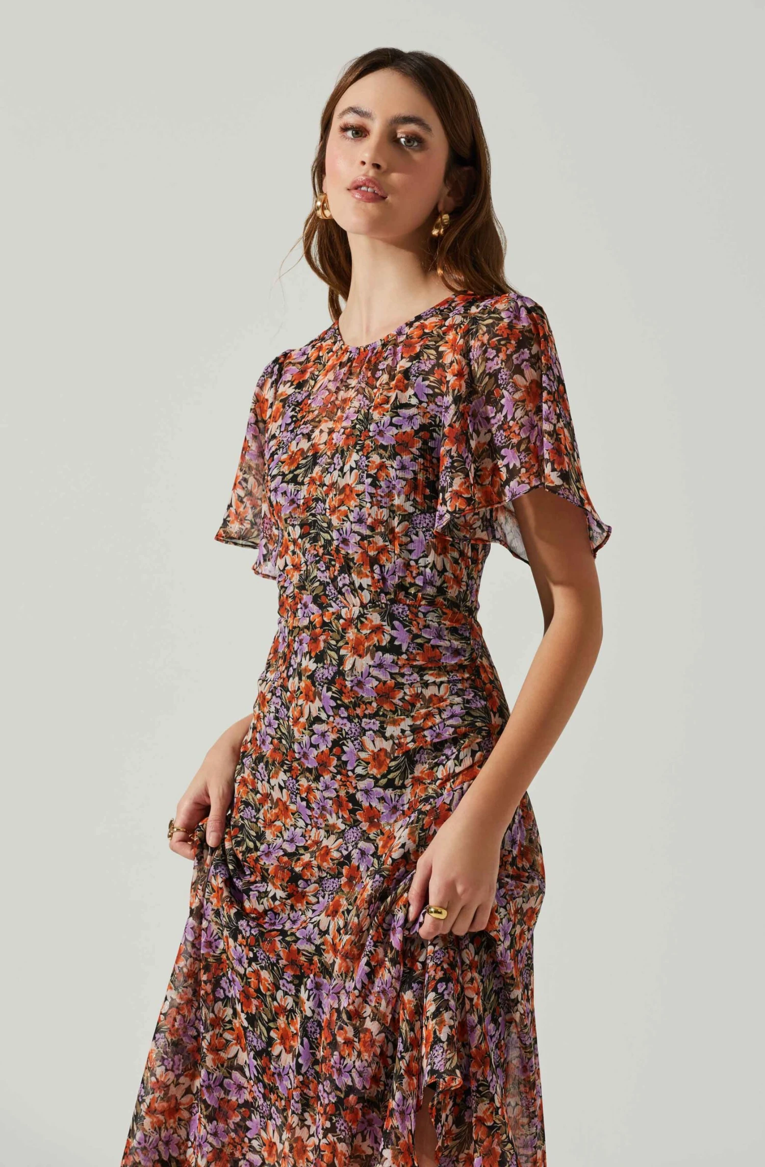 Mirella Floral Midi Dress 2 Mirella Floral Midi Dress - Image 2
