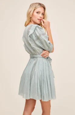 Remedy Puff Sleeve Dress -Larana Style Shop ACDR100567 SAGE 4 scaled