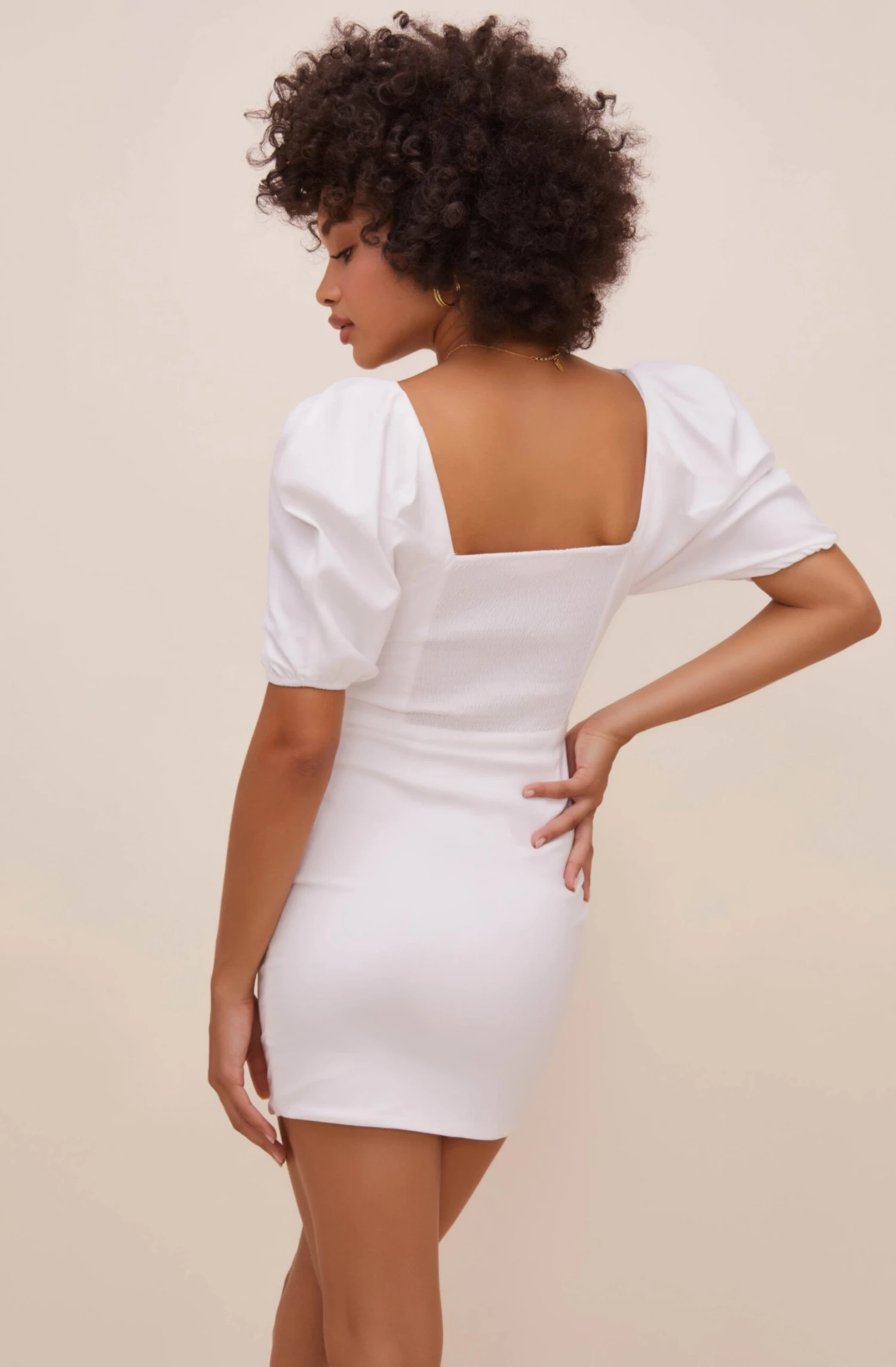 Winslow Puff Sleeve Mini Dress 8 Winslow Puff Sleeve Mini Dress - Image 8