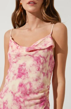 Plaza Tie Dye Mini Dress 9 Plaza Tie Dye Mini Dress -Larana Style Shop ACDR100907 PINKTIE DYE 2 scaled