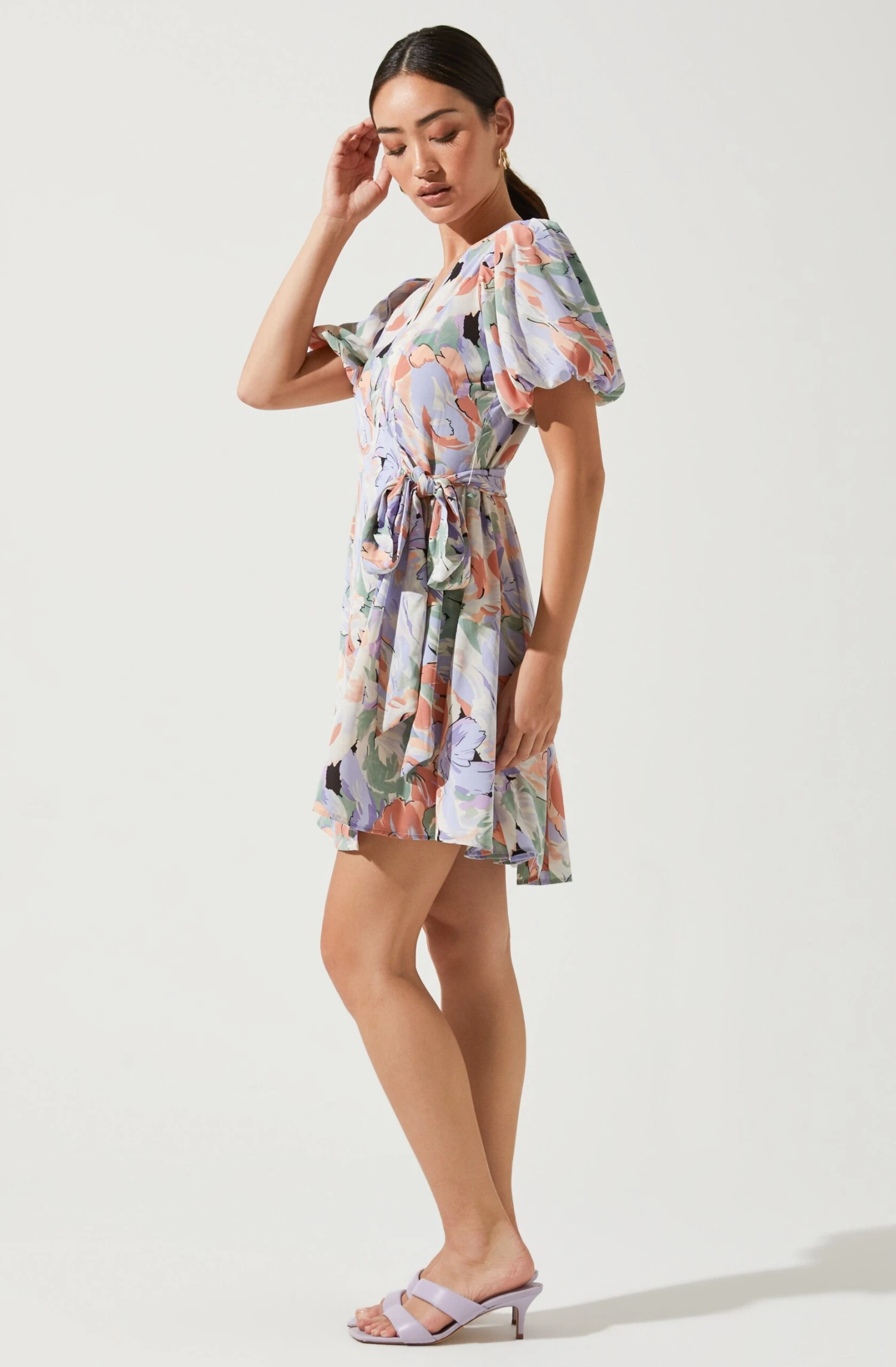Roxie Floral Wrap Dress 3 Roxie Floral Wrap Dress - Image 3