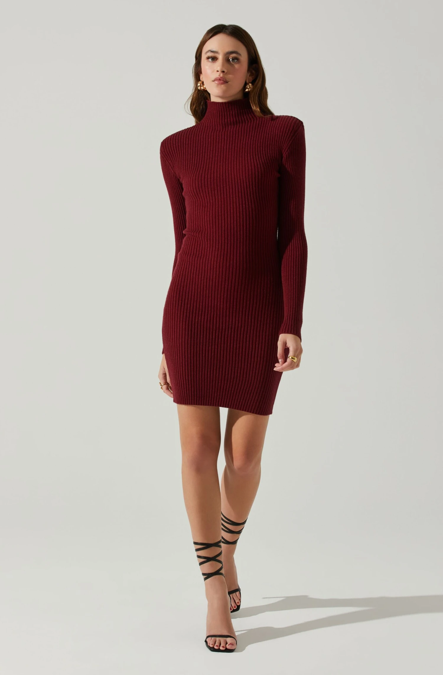 Gwendolyn Turtleneck Sweater Mini Dress 9 Gwendolyn Turtleneck Sweater Mini Dress - Image 9