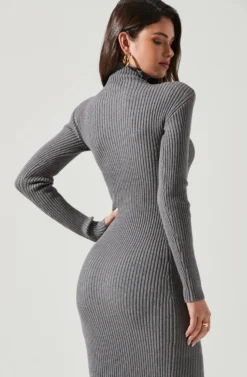 Abilene Long Sleeve Turtleneck Midi Sweater Dress 30 Abilene Long Sleeve Turtleneck Midi Sweater Dress -Larana Style Shop ACDR100970 CHARCOAL 1843 b65ce296 65b8 4f37 bb40 9a9a81cd5fcb scaled