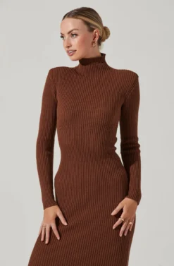 Abilene Long Sleeve Turtleneck Midi Sweater Dress 24 Abilene Long Sleeve Turtleneck Midi Sweater Dress -Larana Style Shop ACDR100970 NUTMEG 10751 cac54f3b 0942 46ce 8f58 4831ce8ff214 scaled