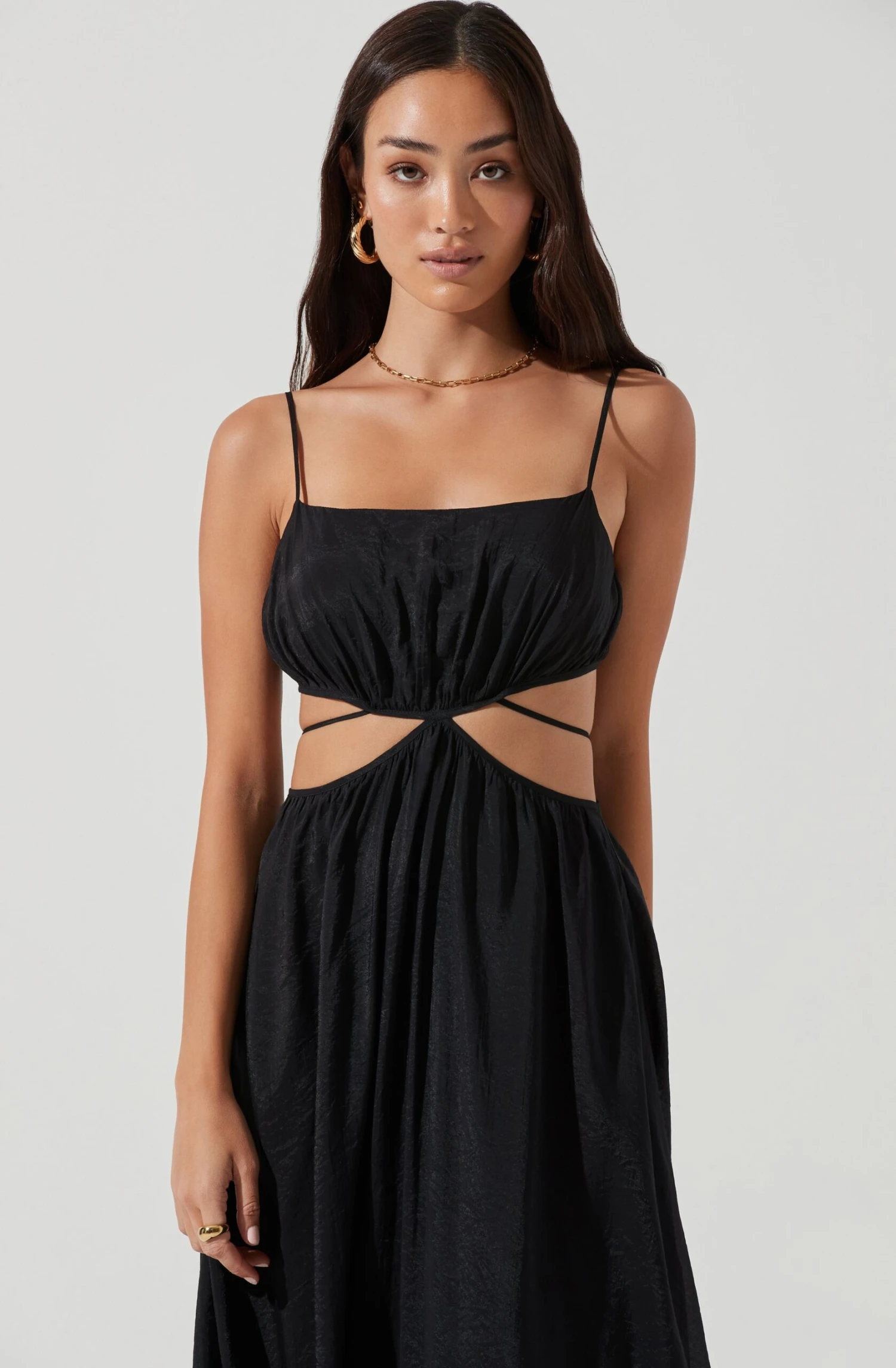 Sanger Cutout Midi Dress 4 Sanger Cutout Midi Dress - Image 4