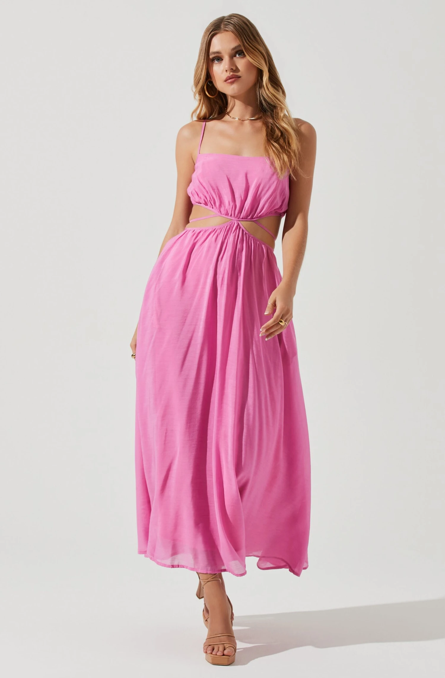 Sanger Cutout Midi Dress 9 Sanger Cutout Midi Dress - Image 9