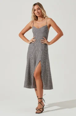 Figueroa Gingham Midi Dress