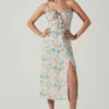 Avalee Floral Cutout Midi Dress