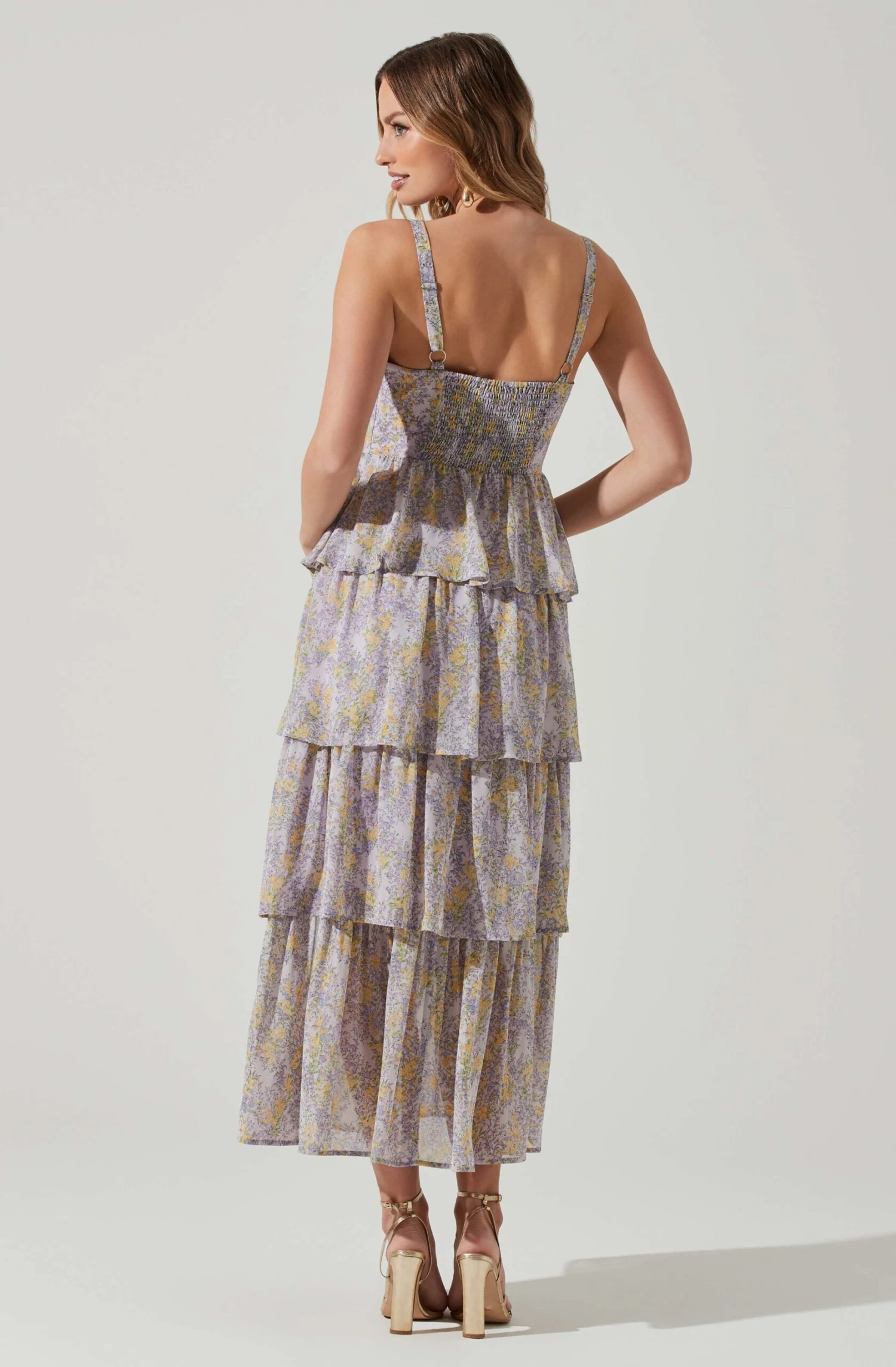 Midsummer Floral Tiered Maxi Dress 12 Midsummer Floral Tiered Maxi Dress - Image 12