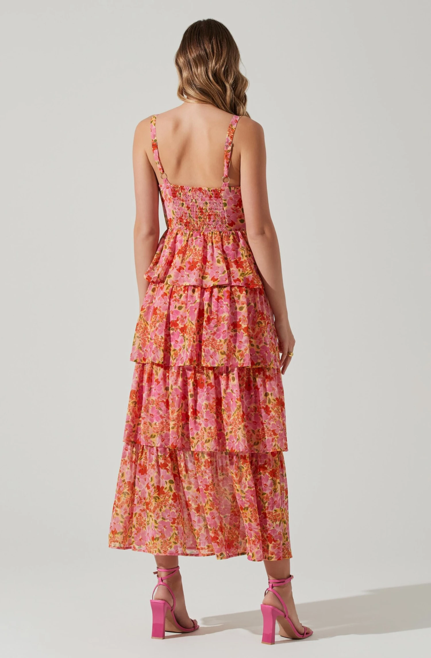 Midsummer Floral Tiered Maxi Dress 6 Midsummer Floral Tiered Maxi Dress - Image 6