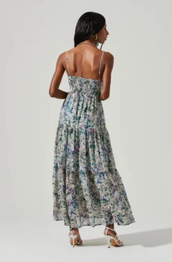 Brandy Floral Cinched Front Cutout Maxi Dress 9 Brandy Floral Cinched Front Cutout Maxi Dress -Larana Style Shop ACDR101239 BLUE PURPLEFLORAL 4 18b63516 82e3 4933 9e77 b9a6a9f00bdf scaled