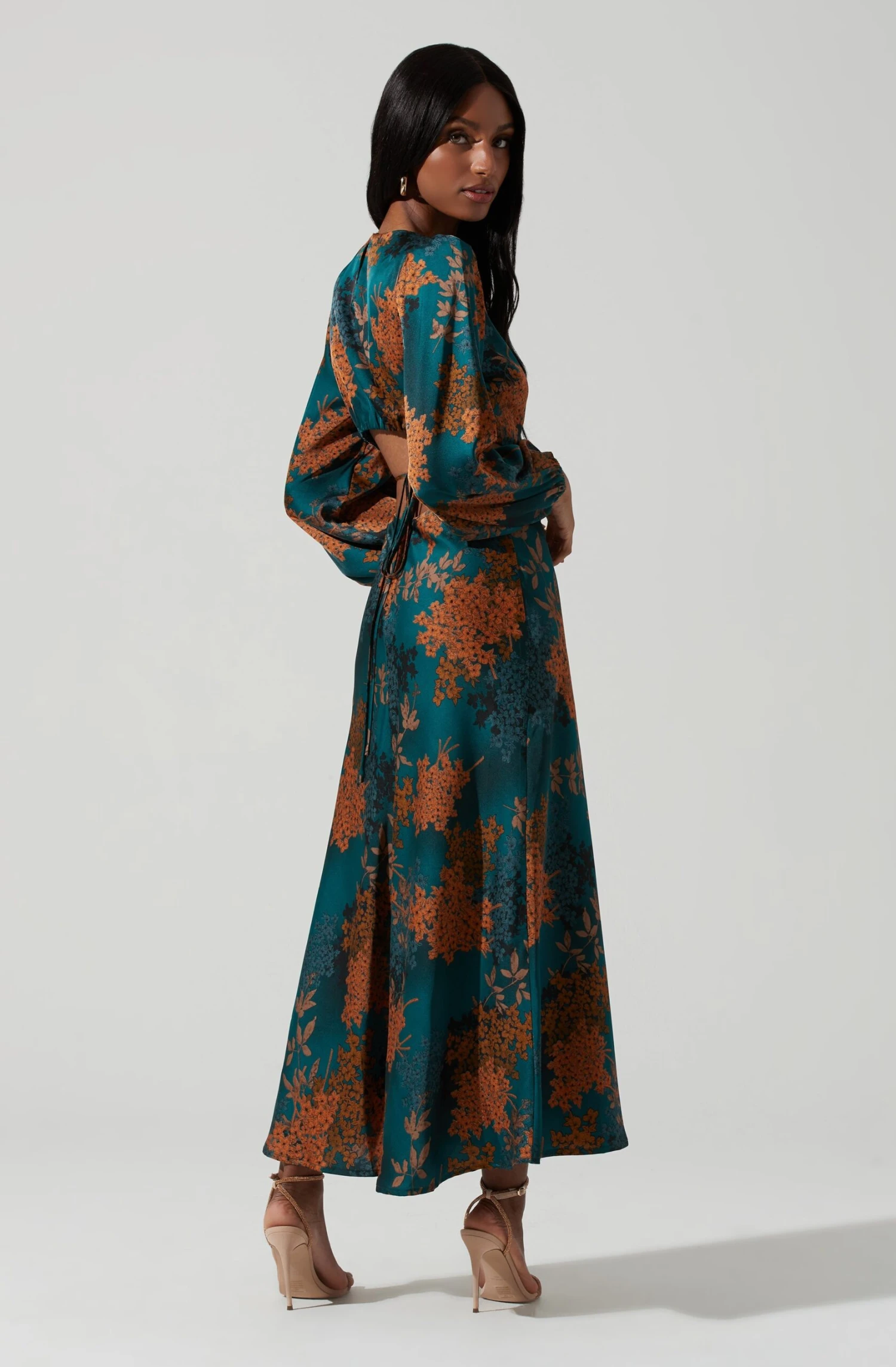 Quinn Floral Cutout Midi Dress 12 Quinn Floral Cutout Midi Dress - Image 12