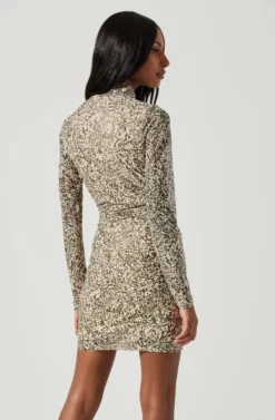 Bryn High Neck Cutout Long Sleeve Mini Dress 22 Bryn High Neck Cutout Long Sleeve Mini Dress -Larana Style Shop ACDR101363 OLIVECREAMCOMBO 1697 scaled