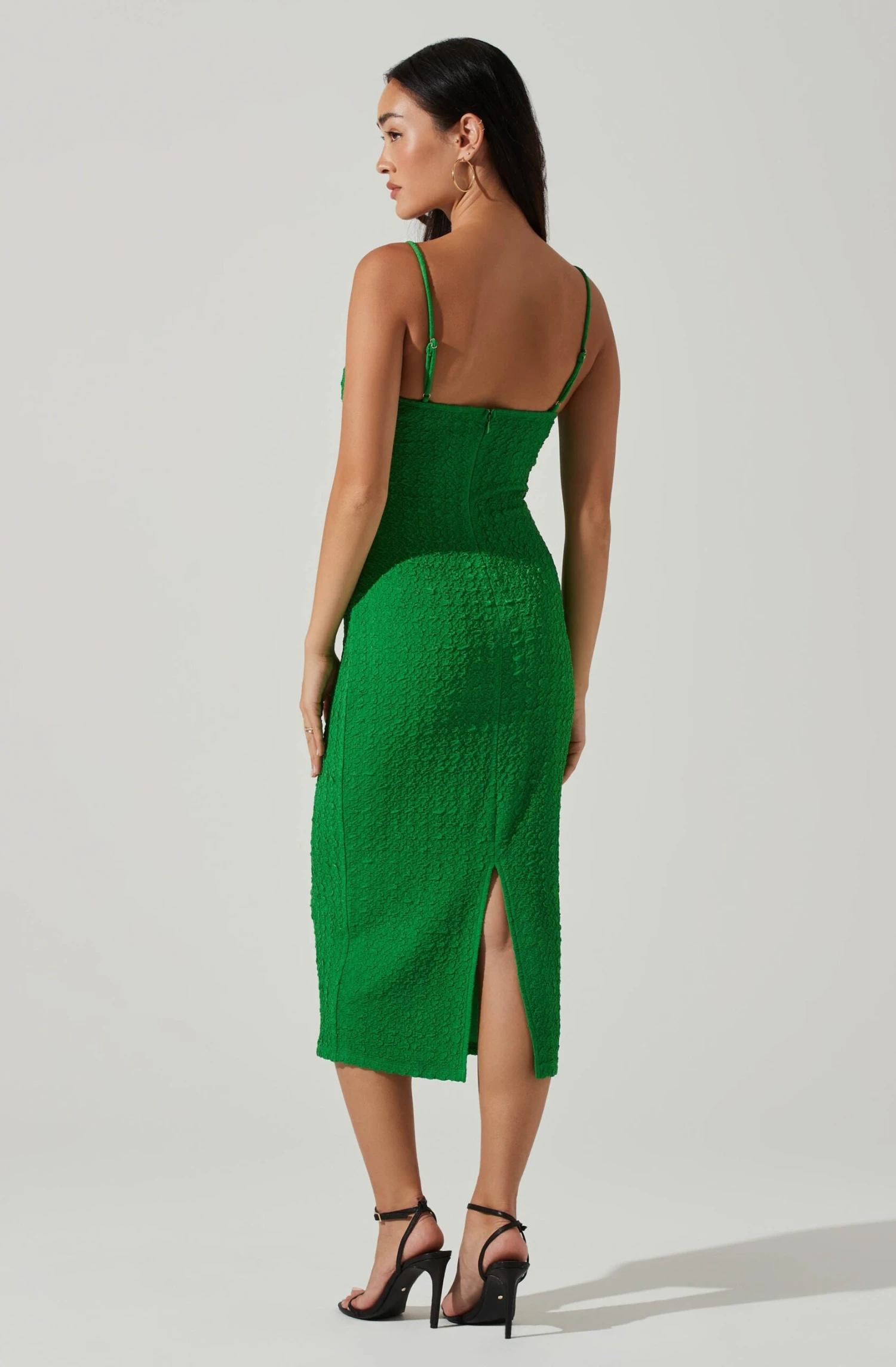 Signy Textured Midi Dress 14 Signy Textured Midi Dress - Image 14
