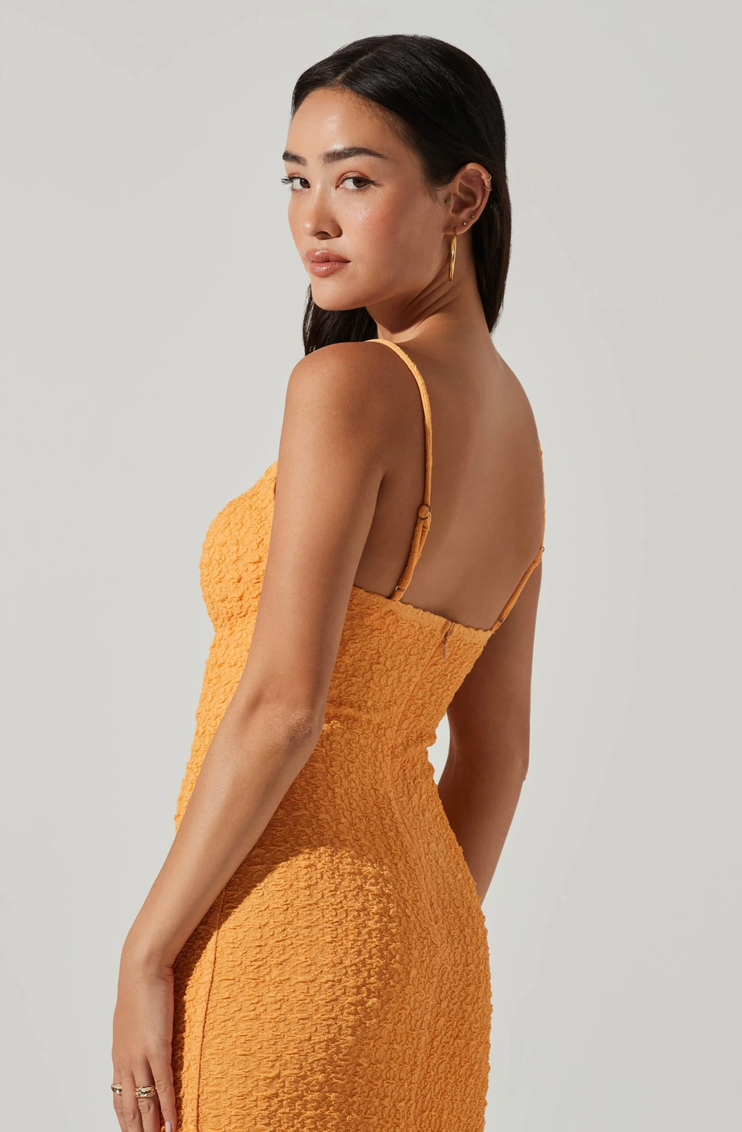 Signy Textured Midi Dress 3 Signy Textured Midi Dress - Image 3