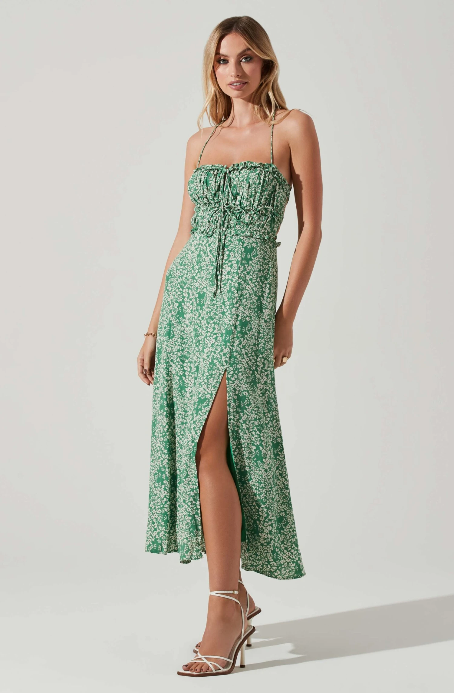 Amalea Floral Midi Dress 4 Amalea Floral Midi Dress - Image 4