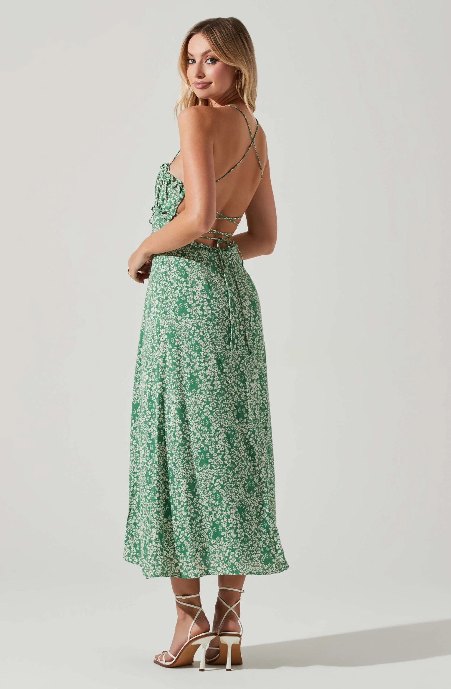 Amalea Floral Midi Dress 6 Amalea Floral Midi Dress - Image 6