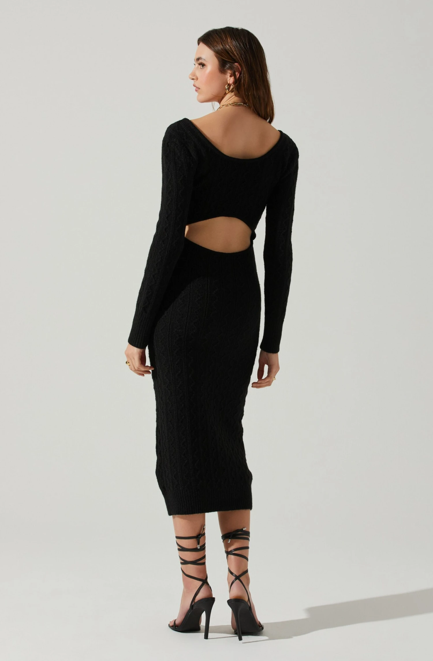 Regina Cutout Midi Sweater Dress 6 Regina Cutout Midi Sweater Dress - Image 6