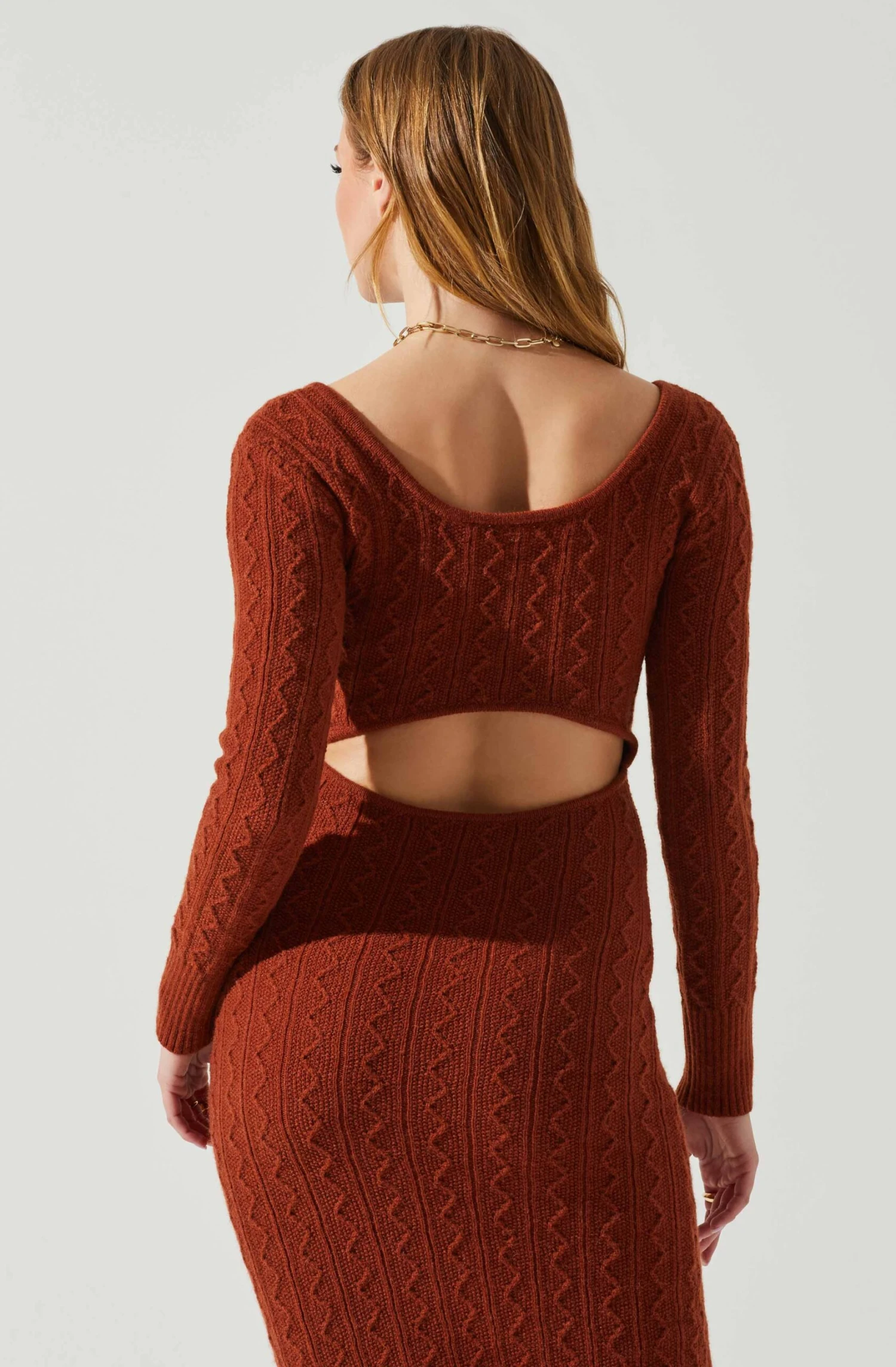 Regina Cutout Midi Sweater Dress 11 Regina Cutout Midi Sweater Dress - Image 11