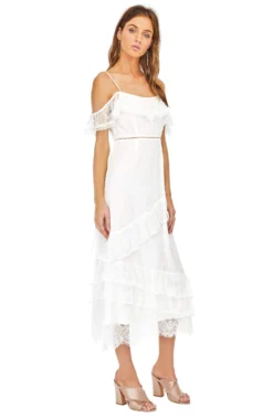 Marguerite Dress -Larana Style Shop ACDR95086 WHITE 02 scaled