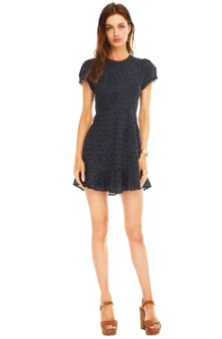 Mazie Dress 5 Mazie Dress -Larana Style Shop ACDR95201 NAVY BLACK 01 scaled