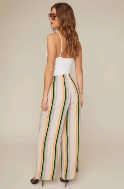 Burke Striped Wide Leg Pants 7 Burke Striped Wide Leg Pants -Larana Style Shop ACP7038B TAUPE TANGERINE STRIPE 2A scaled