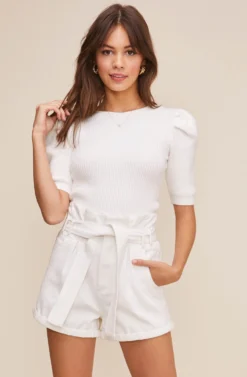 Catch 22 High Waist Shorts