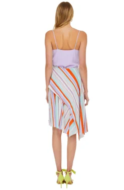 Palette Skirt -Larana Style Shop ACS9009 POP ORANGE STRIPE 03 scaled