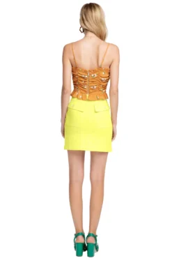 Wallace Mini Skirt -Larana Style Shop ACS9018 LEMON DROP YELLOW 3 640768c7 bde6 48f9 a610 7295a3418425 scaled