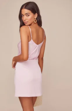 Cybil Mini Skirt 7 Cybil Mini Skirt -Larana Style Shop ACS9046 STRAWBERRY PARFAIT 9 scaled