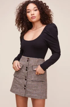 Kira Plaid Skirt