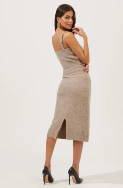 Belmont Knit Midi Skirt 10 Belmont Knit Midi Skirt -Larana Style Shop ACS9063 TAUPEGREYMARL 2 scaled