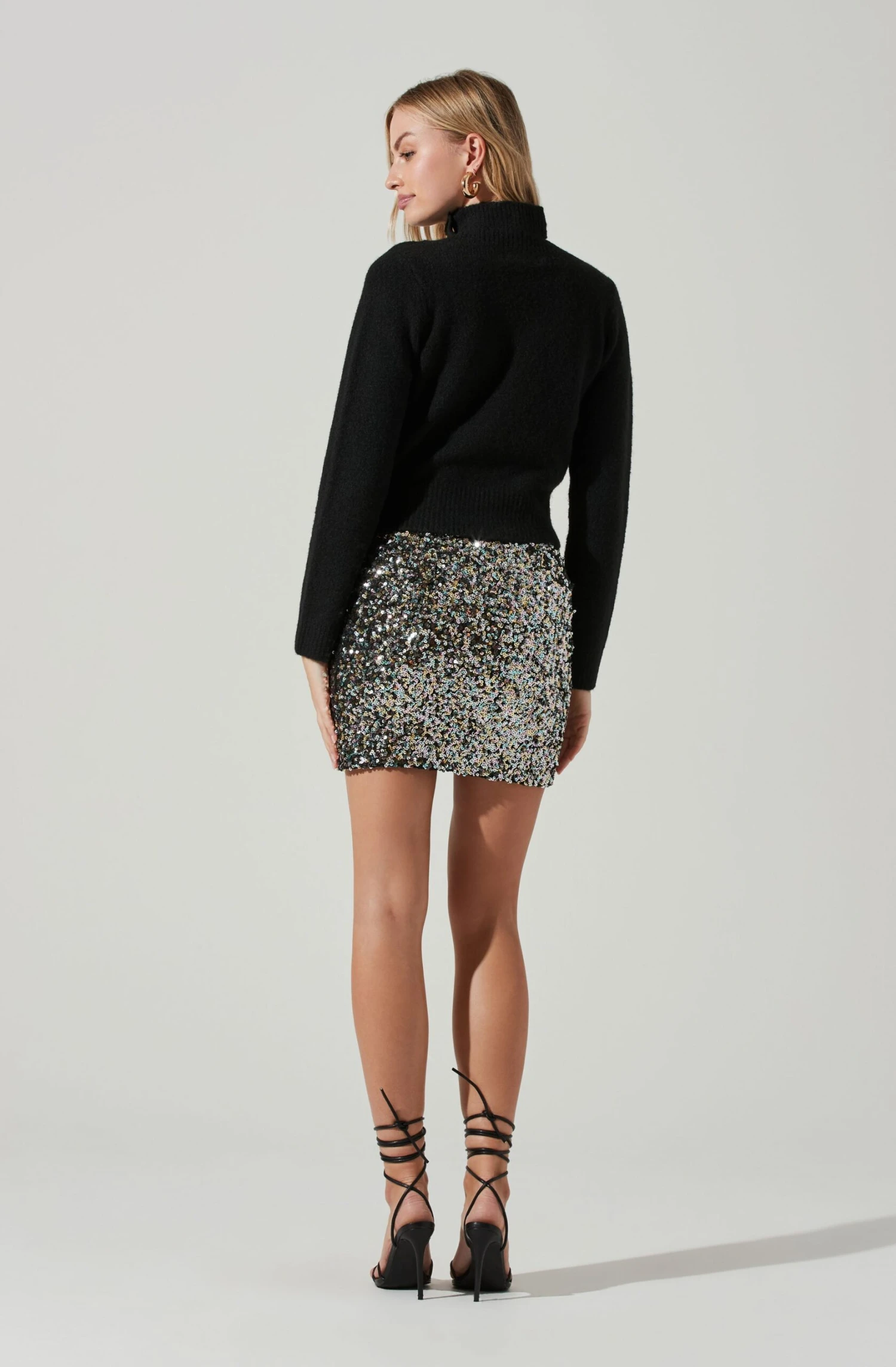 Milan Sequin Mini Skirt 5 Milan Sequin Mini Skirt - Image 5