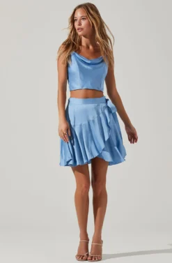 Ellery Ruffle Mini Skirt 18 Ellery Ruffle Mini Skirt -Larana Style Shop ACS9122 SKYBLUE 1 scaled