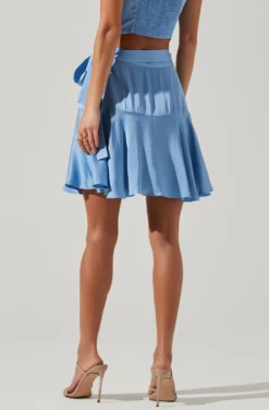 Ellery Ruffle Mini Skirt 21 Ellery Ruffle Mini Skirt -Larana Style Shop ACS9122 SKYBLUE 4 scaled