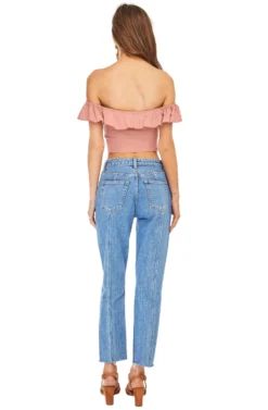 Abella Off Shoulder Top 11 Abella Off Shoulder Top -Larana Style Shop ACT13180 CARNATION PINK 03 scaled