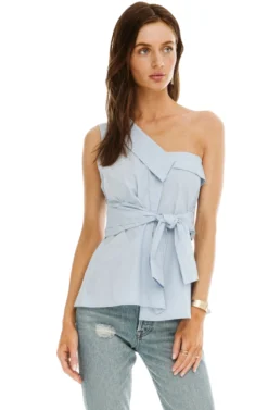 Sammie Top -Larana Style Shop ACT13537 FRENCH BLUE 00 scaled