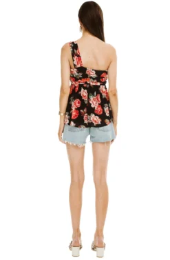 Brielle Top 15 Brielle Top -Larana Style Shop ACT13608 BLACK MULTI FLORAL 03 scaled