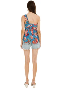 Brielle Top 11 Brielle Top -Larana Style Shop ACT13608 BLUE MULTI FLORAL 03 scaled