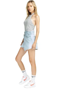 Devon Striped Halter Bodysuit 9 Devon Striped Halter Bodysuit -Larana Style Shop ACT15298 WHITE BLACK STRIPE 2 scaled