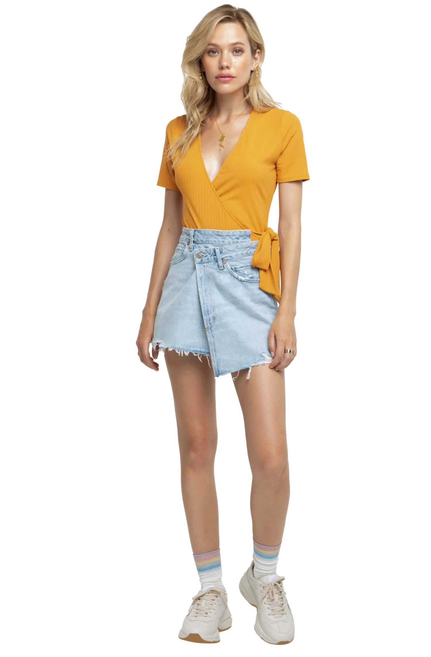 Wyatt Wrap Bodysuit 2 Wyatt Wrap Bodysuit - Image 2