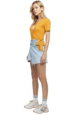 Wyatt Wrap Bodysuit 13 Wyatt Wrap Bodysuit -Larana Style Shop ACT15332 APRICOT 2 scaled