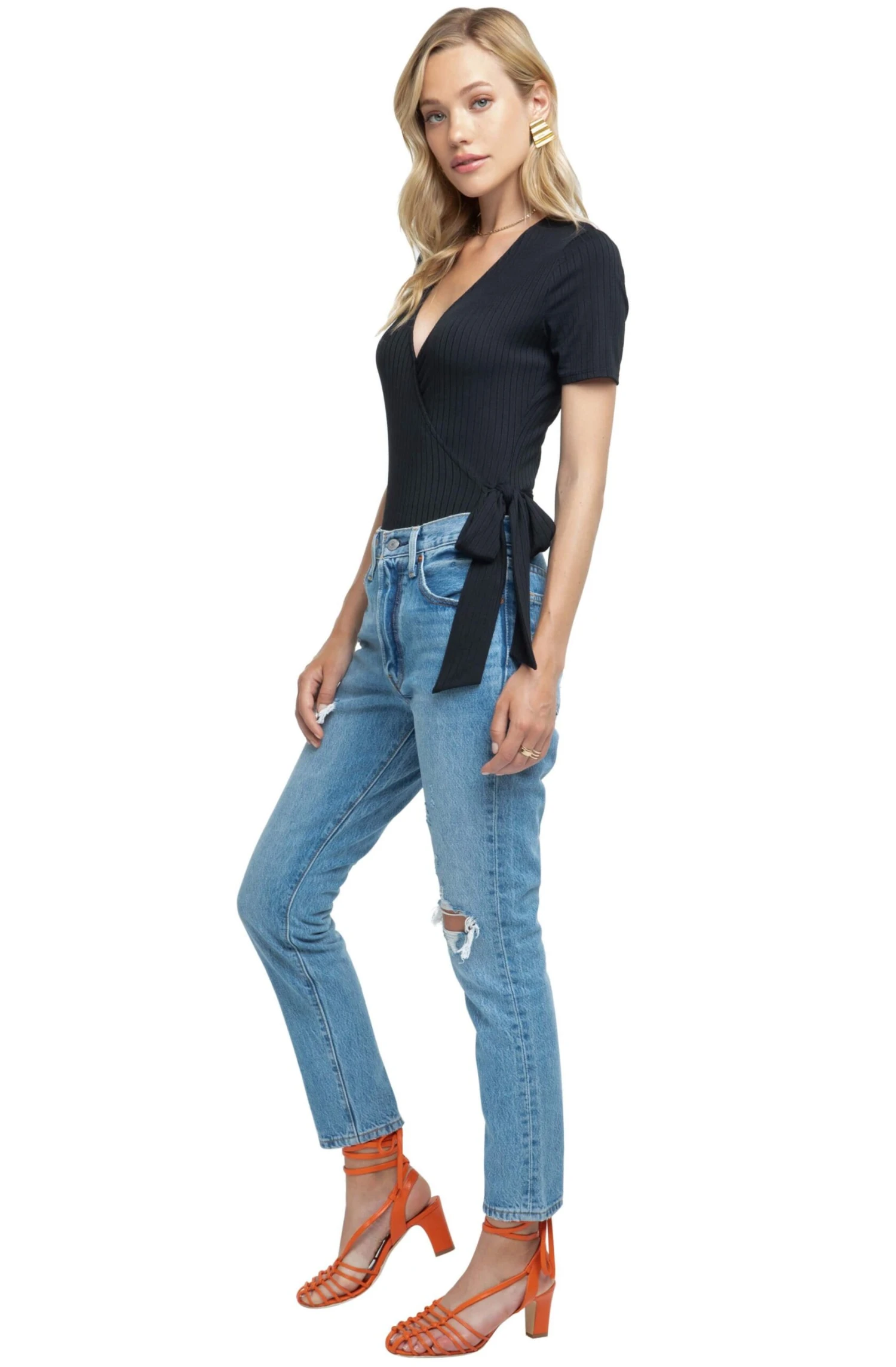 Wyatt Wrap Bodysuit 9 Wyatt Wrap Bodysuit - Image 9