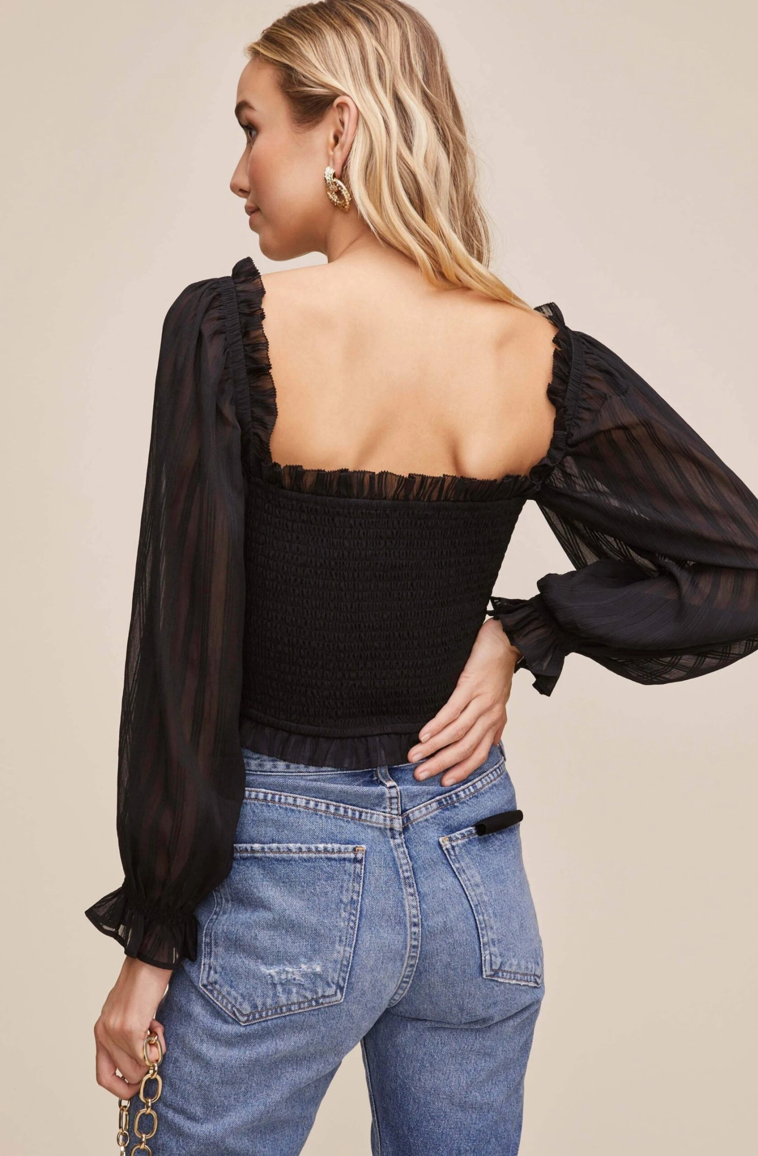 Teri Smocked Top 13 Teri Smocked Top - Image 13